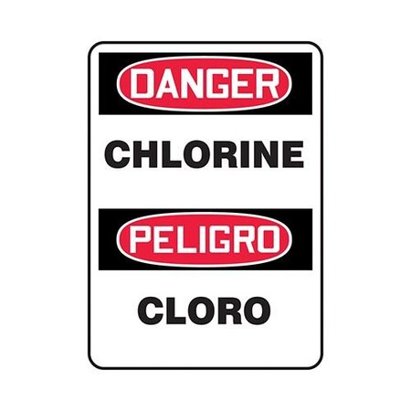 Accuform Safety Sign, SBMCHL210XV SBMCHL210XV